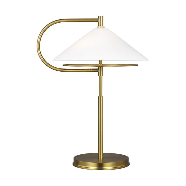 Gesture Burnished Brass Table Lamp, image 1