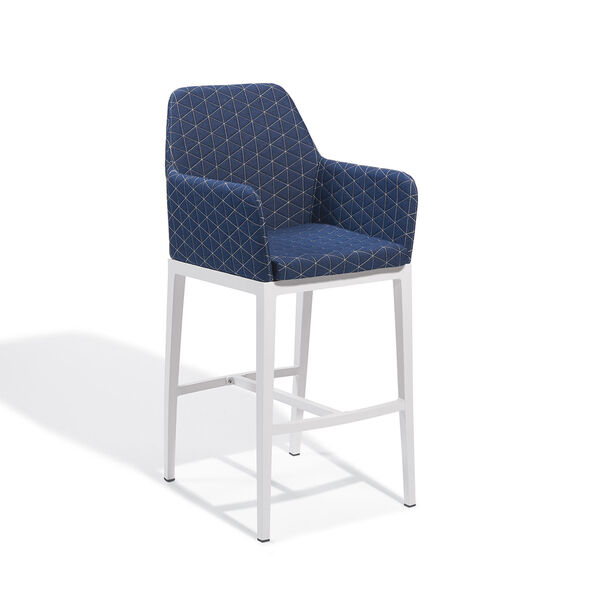 Oland Spectrum Indigo Bar Chair, image 1