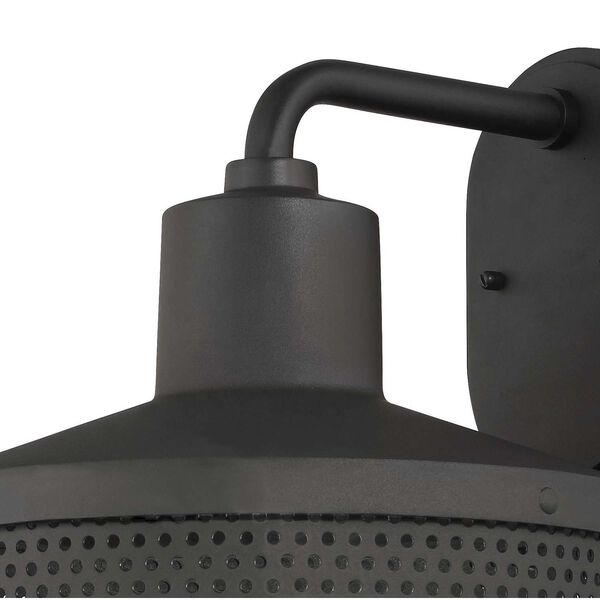 Abalone Point Coal One-Light Outdoor Wall Sconce, image 3