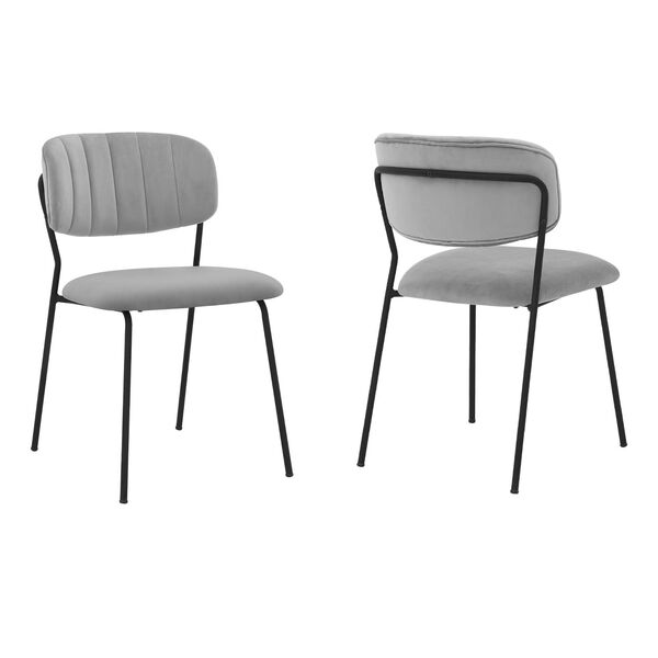 Carlo Gray Dining Chair, Set of Two, image 1