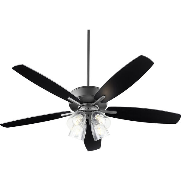 Breeze Black Four-Light LED Ceiling Fan, image 2
