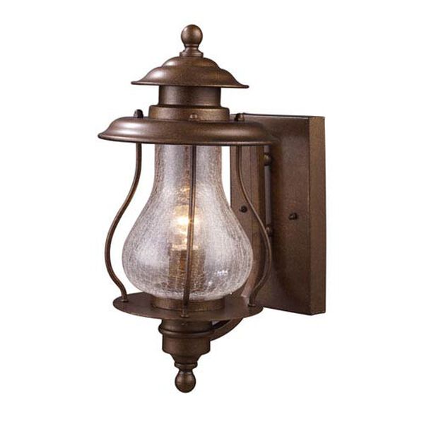 Wikshire Coffee Bronze One Light Outdoor Sconce, image 1