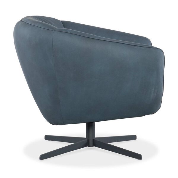 Blue Mina Swivel Chair, image 3