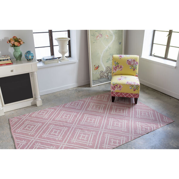 Palm Beach Everglades Club Pink Rectangular: 9 Ft. 6 In. x 13 Ft. 6 In. Rug, image 2