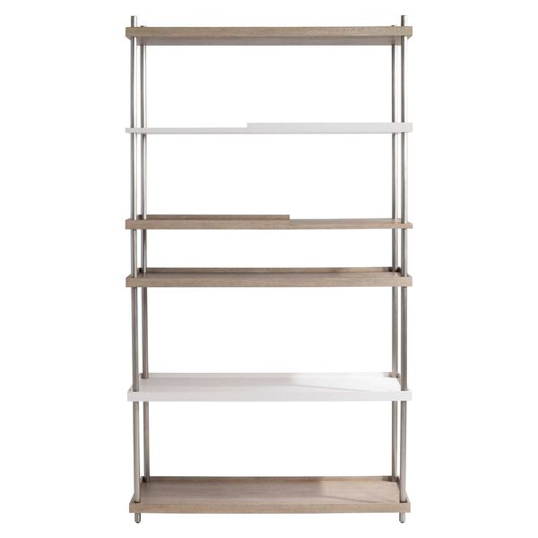 Anax Graphite, White and Natural Etagere, image 1