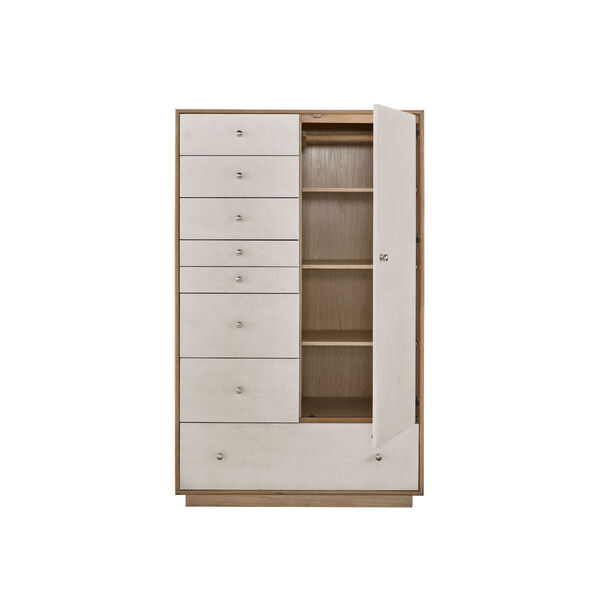 Nomad Tech Oak and White Cabinet, image 3