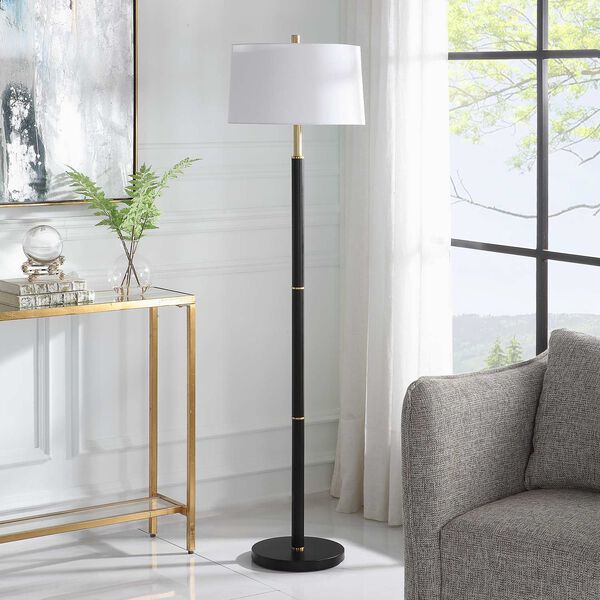 Uptown Black and Gold One-Light Table Lamp, image 3