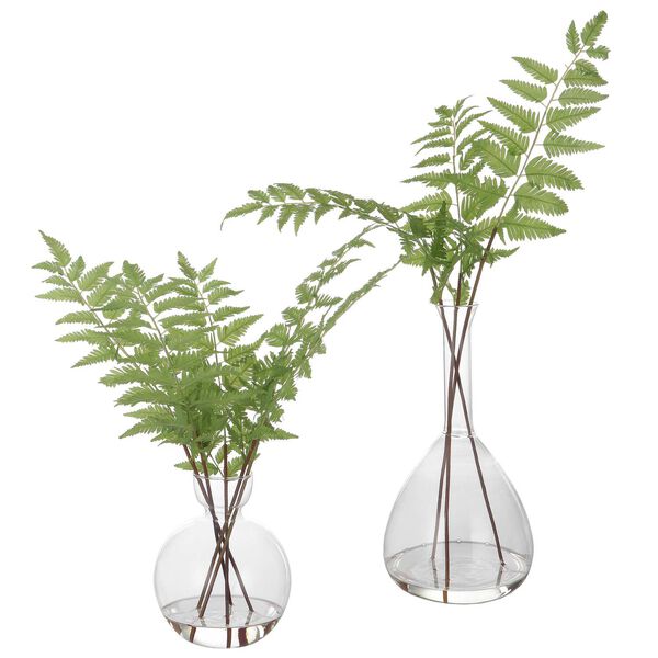 Country Green Ferns Decor, Set of 2, image 1
