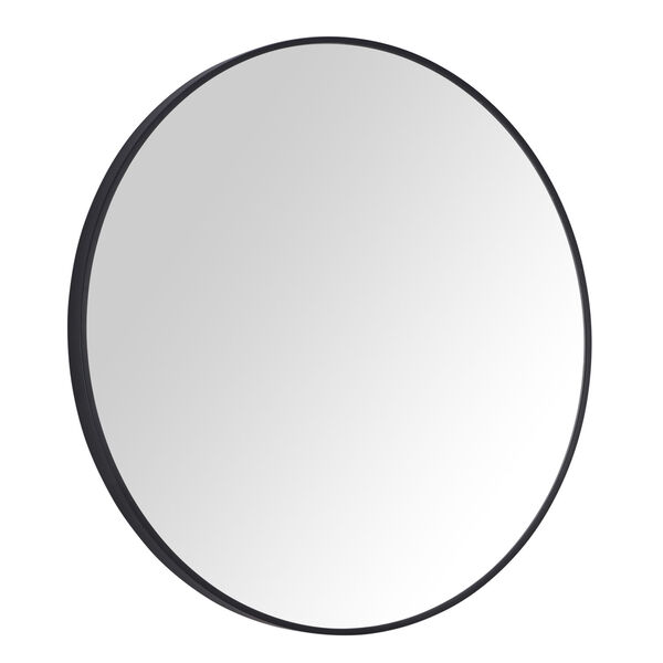 Avon Matte Black 30-Inch Mirror, image 3