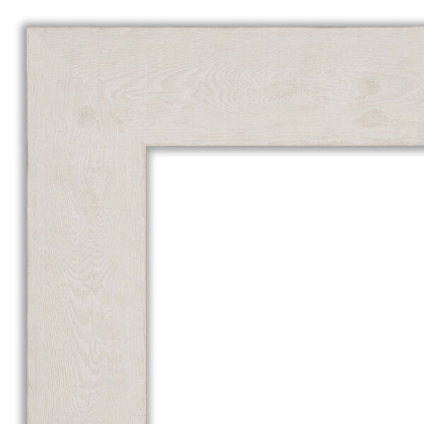 Rustic Plank Ivory Wall Mirror, image 3