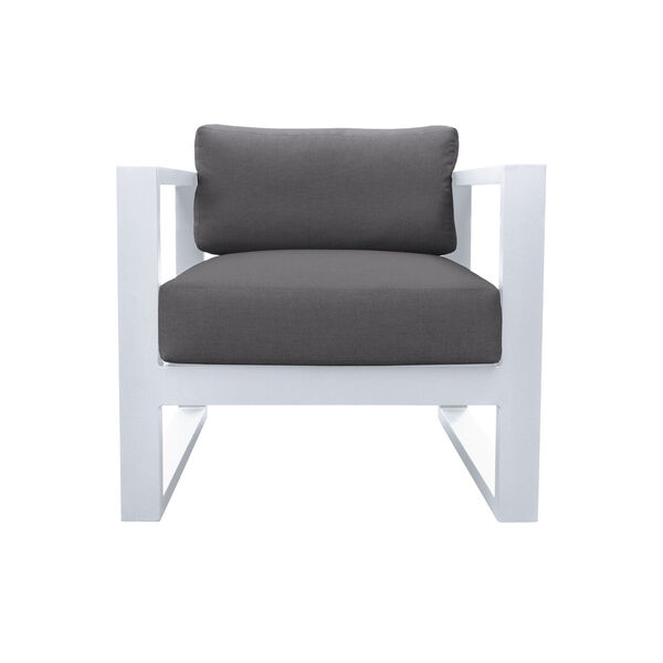 Aelani White Four-Piece Outdoor Furniture Set, image 6