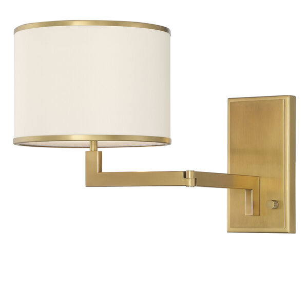 Madison Aged Brass One-Light Wall Sconce, image 6