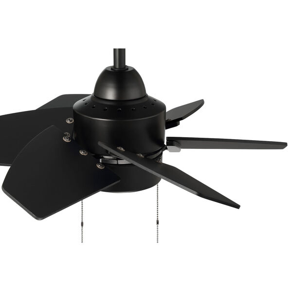 Propel II Flat Black 24-Inch LED Ceiling Fan, image 6