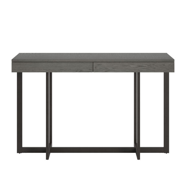 Hunter Gray Sofa Table with Two Drawer, image 3