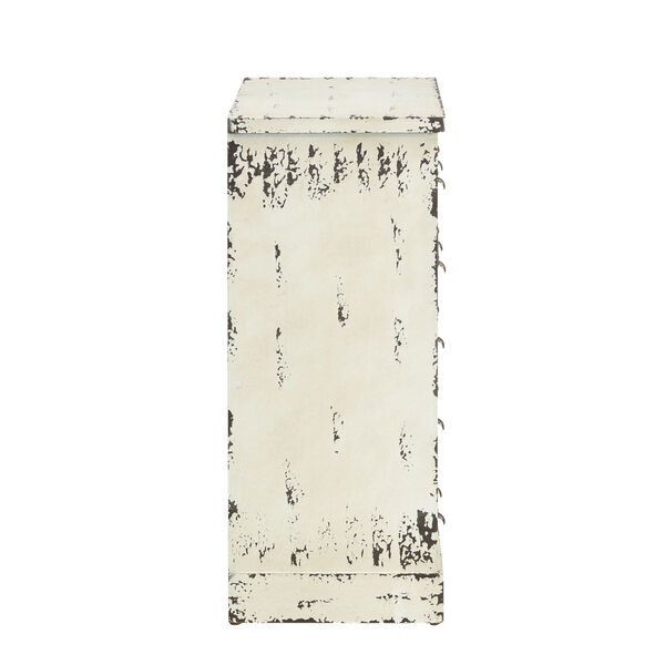 Distressed White 13-Drawer Cabinet, image 5