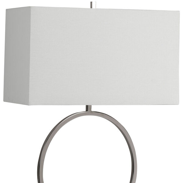 Loring Polished Nickel 29-Inch One-Light Table Lamp, image 5