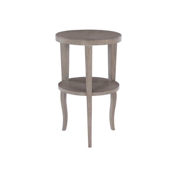 Avenue Gray Truffle Accent Table with Three Legs, image 1
