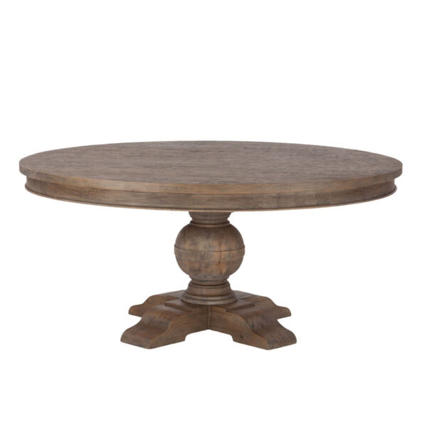 Chatham Downs Weathered Teak 72-Inch Dining Table, image 1
