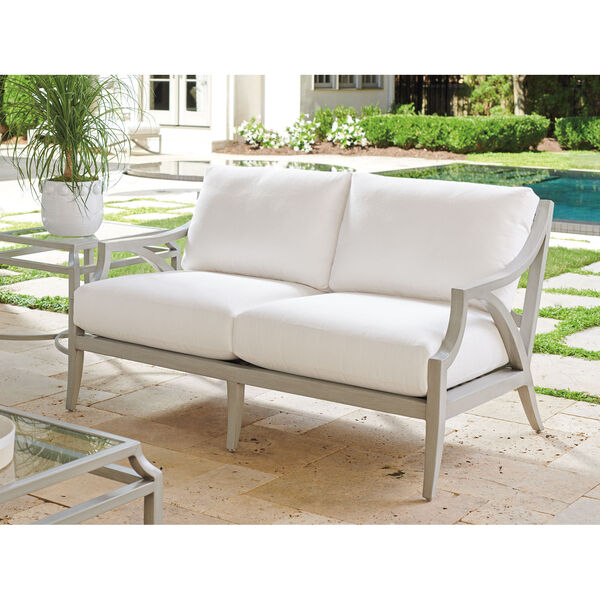 Silver Sands Soft Gray Loveseat, image 3