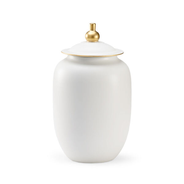 Baohe Matte White Vase, image 1