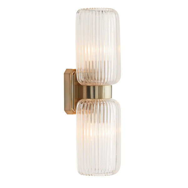 Tamber Vintage Silver Two-Light Wall Sconce, image 6
