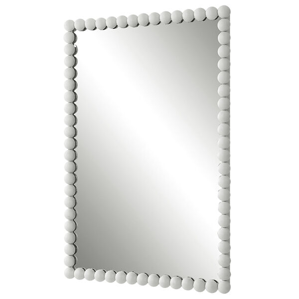 Serna Matte White Vanity Mirror, image 2