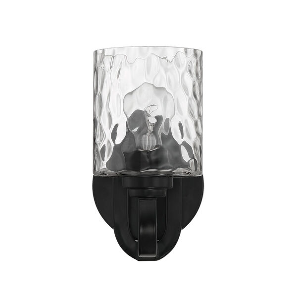Collins Flat Black One-Light Wall Sconce, image 3