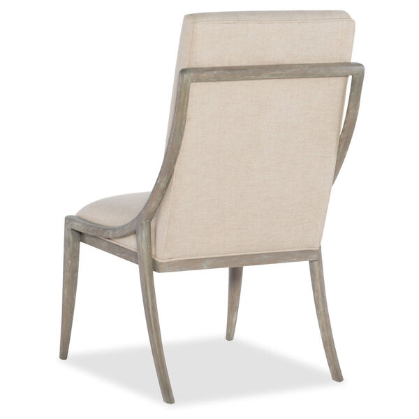 Affinity Gray Slope Side Chair, image 2