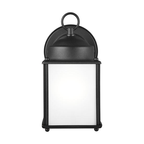 New Castle Black Four-Inch One-Light Outdoor Wall Sconce, image 2