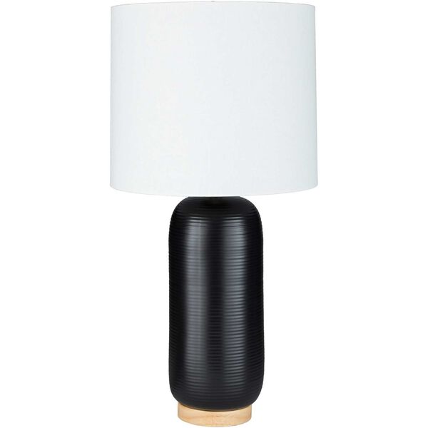 Everly Black One-Light Table Lamp, image 1