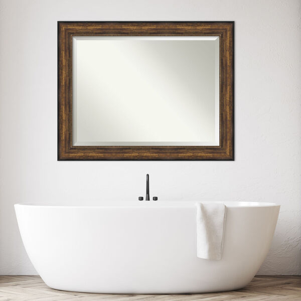 Bronze 48W X 38H-Inch Bathroom Vanity Wall Mirror, image 5