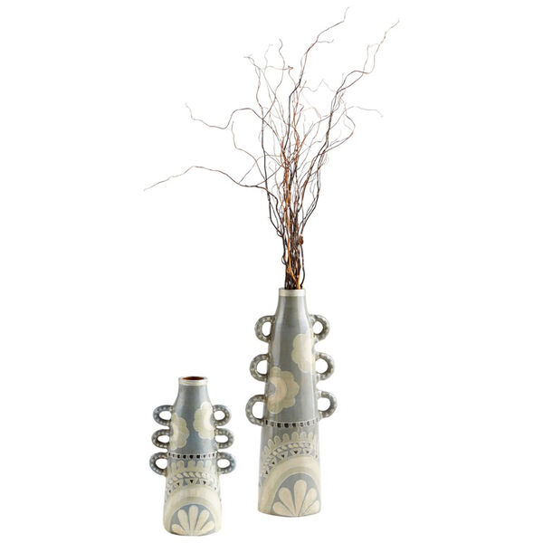 Olive Green 18-Inch High Desert Vase, image 4