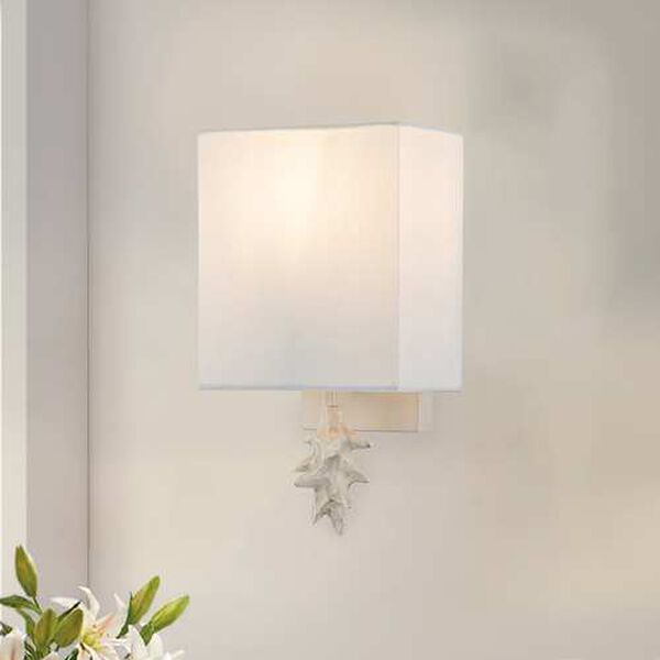 Blanche Bone White One-Light Wall Sconce, image 2