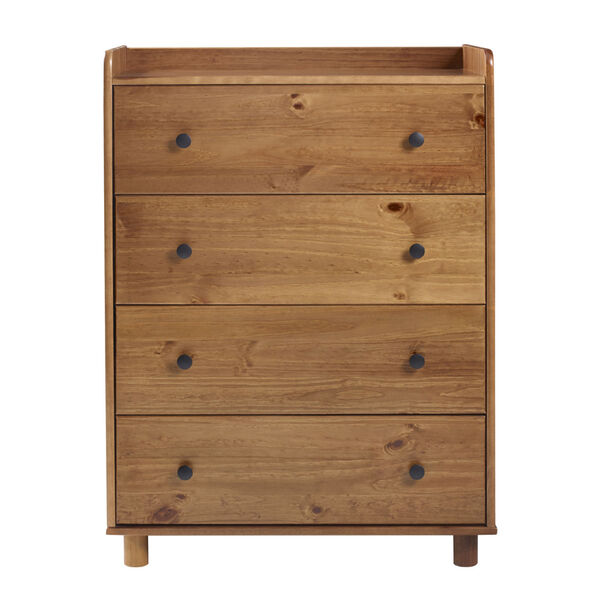 Morgan Caramel Chest with Four Drawer, image 1