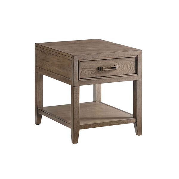 Cypress Point Brown Pearce End Table, image 1