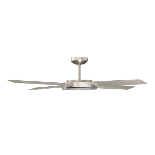 Lopro 52-Inch Satin Nickel LED Ceiling Fan, image 3