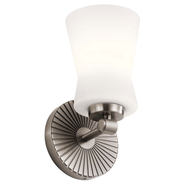Brianne Classic Pewter One-Light Wall Sconce, image 1