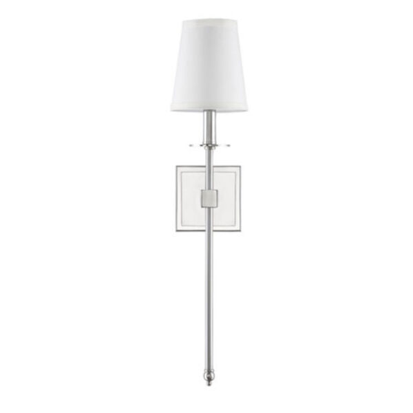 Linden Polished Nickel Five-Inch One-Light Wall Sconce, image 2