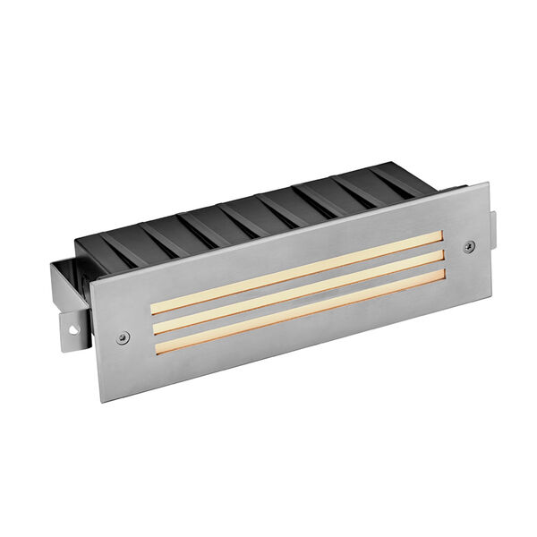 Sparta Dash Stainless Steel LED Louvered Brick Light, image 4