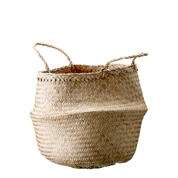 Natural Seagrass Basket with Handles, image 1