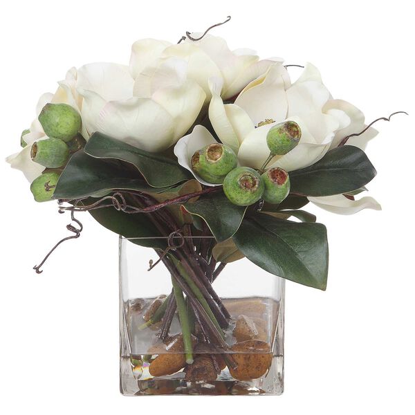 Dobbins Magnolia White and Green Bouquet, image 4