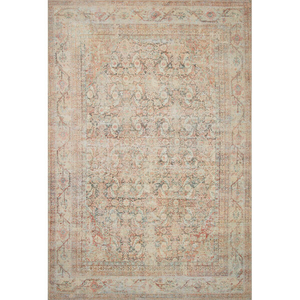 Adrian Natural and Apricot Area Rug, image 1