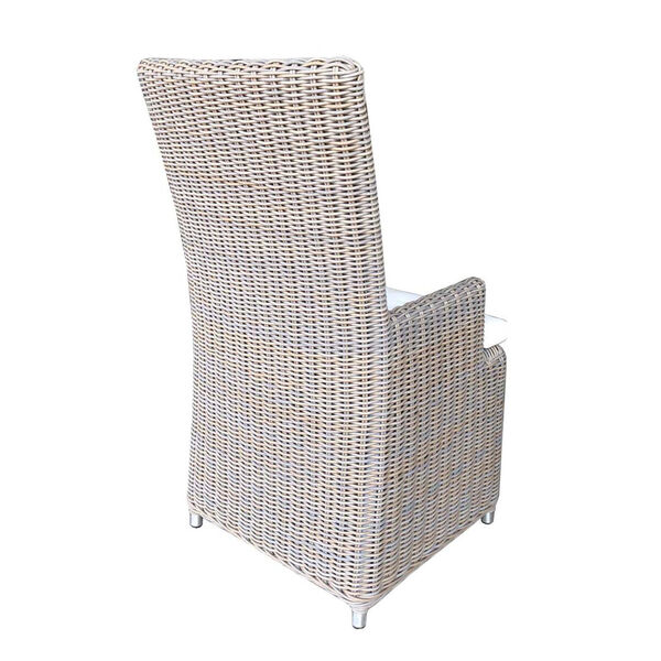 Nico Kubu Gray Outdoor Dining Chair, image 2