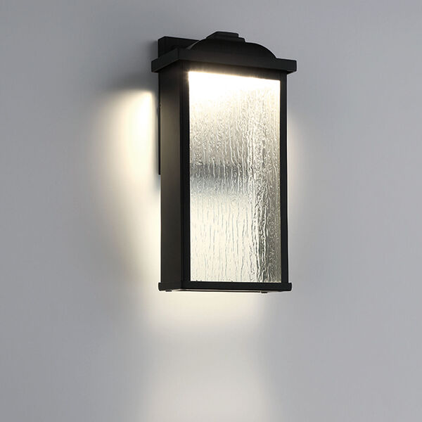 Venya Black 12-Inch LED Outdoor Wall Sconce, image 5