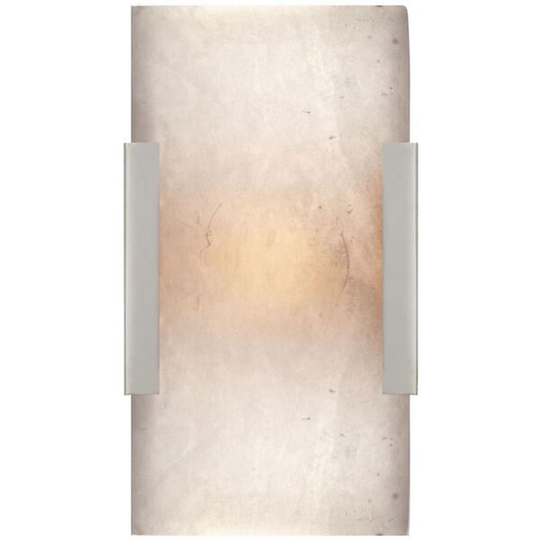 Covet Wide Clip Bath Sconce in Polished Nickel by Kelly Wearstler, image 1