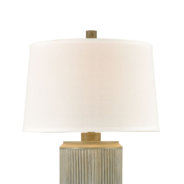 Fabrello Gray Polished Concrete One-Light Table Lamp, image 3