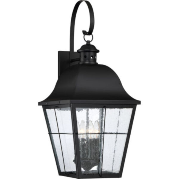 Bryant Black Four-Light Outdoor Wall Sconce, image 1