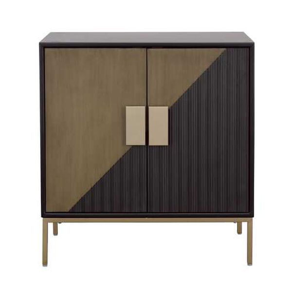 Holland Black Cabinet with Two Doors, image 2