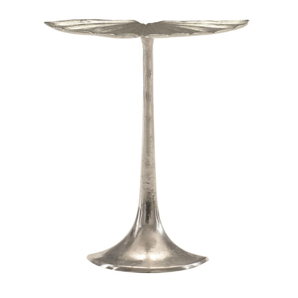 Annabella Satin Nickel Accent Table, image 3