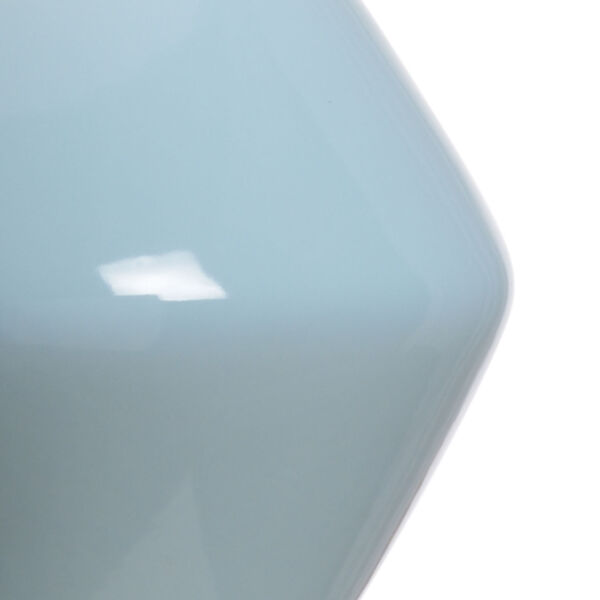 Blue and Off White One-Light  Skylar Lamp, image 4